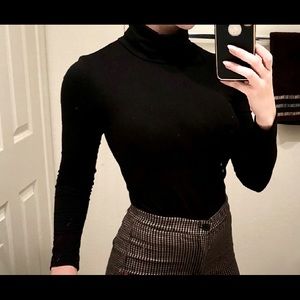 Fitted Long Sleeve Turtleneck